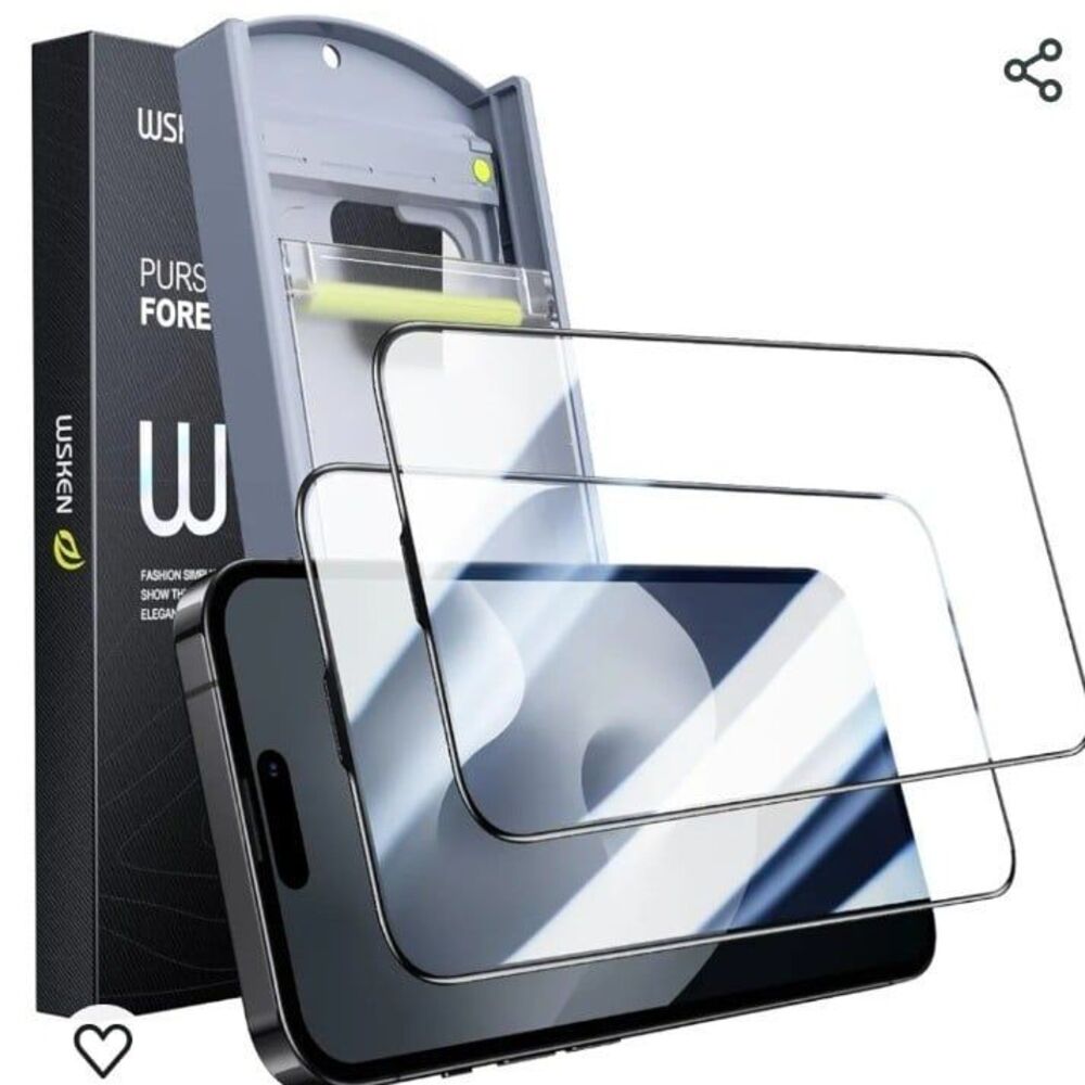 Iphone 15 Pro Two Screen‎ Protectors New